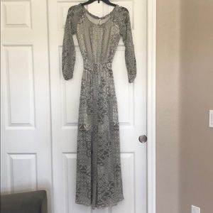 Aeropostale size S printed maxi dress